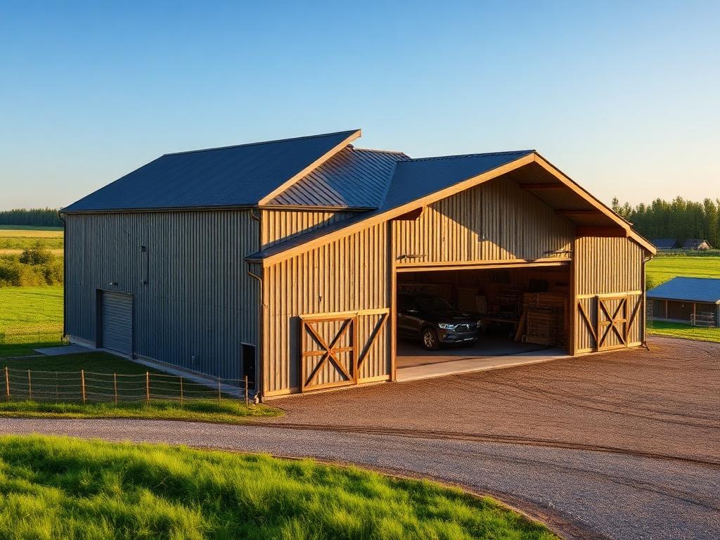 Scheunen-Dachsanierung